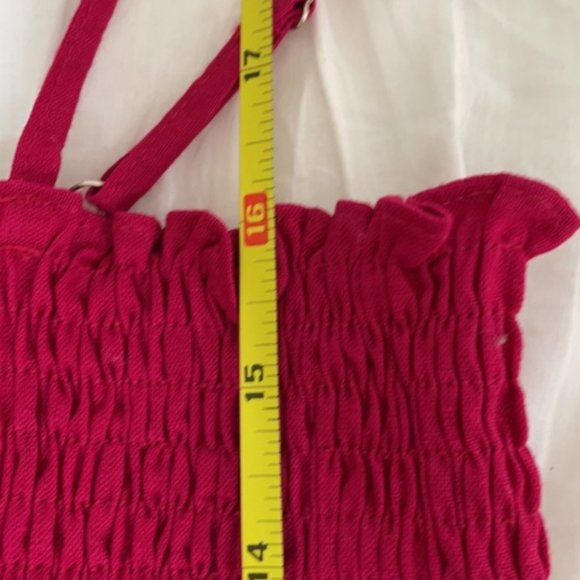 NWT Anthropologie Red Peplum Tank Top - Picture 13 of 13
